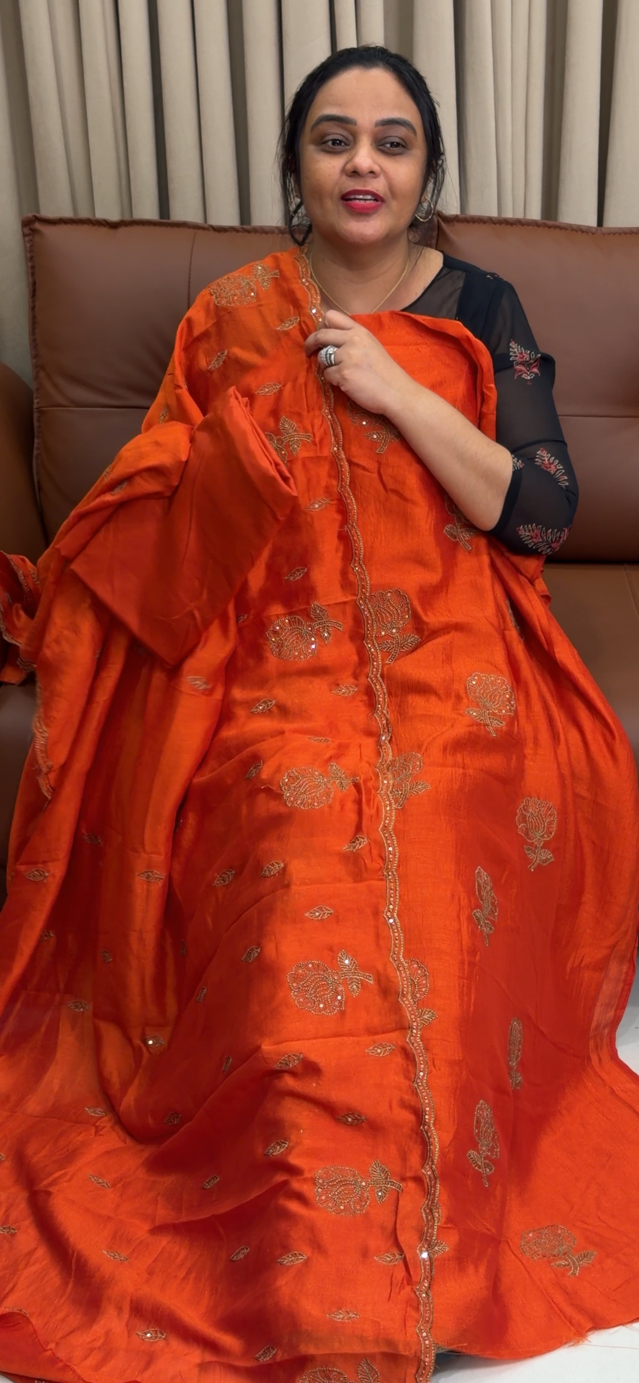 FORWARD SEMI RAW SILK UNSTITCHED SALWAR SUITS - IHA 34758
