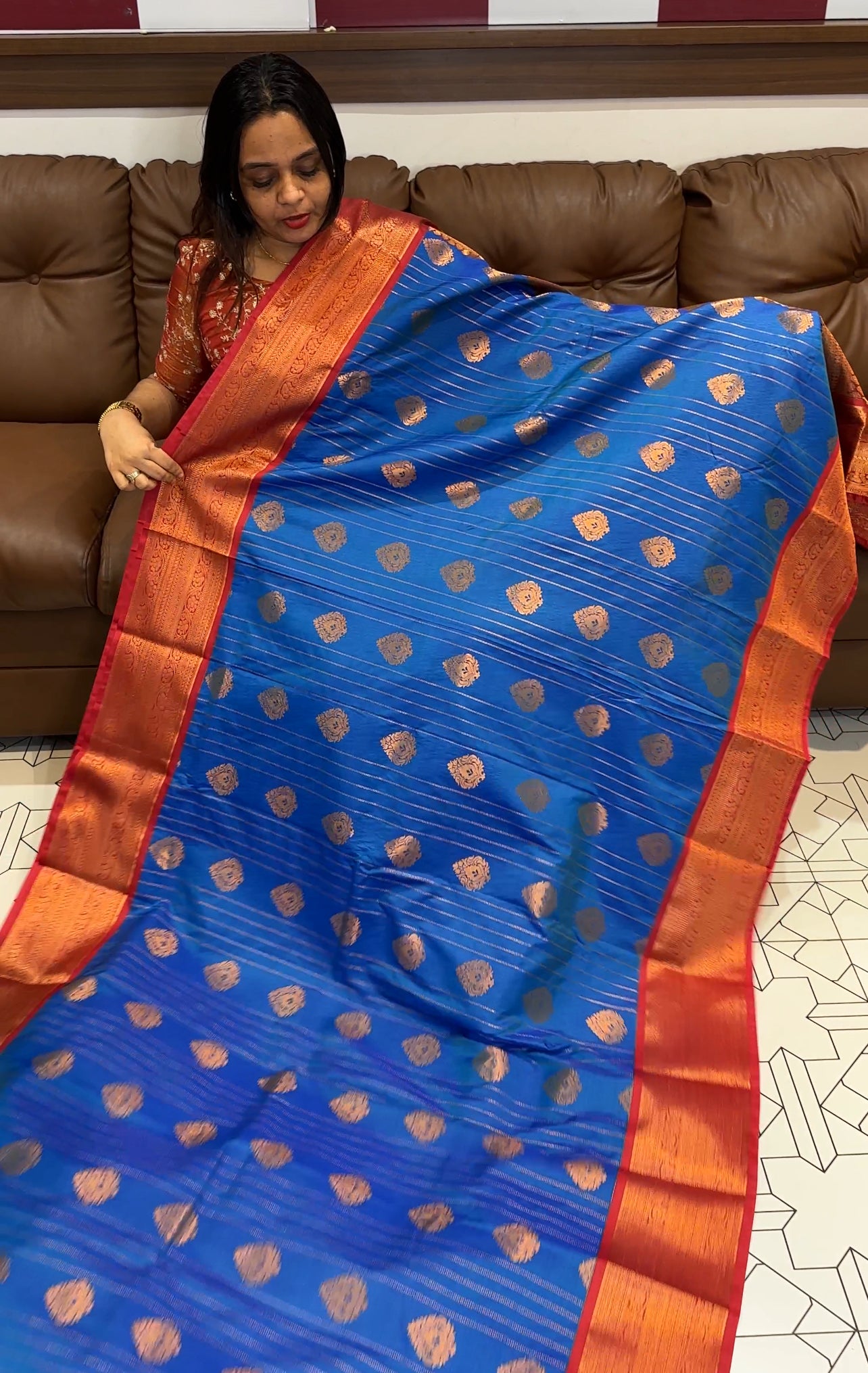 SEMI SOFT SILK SAREES - IHA 18655