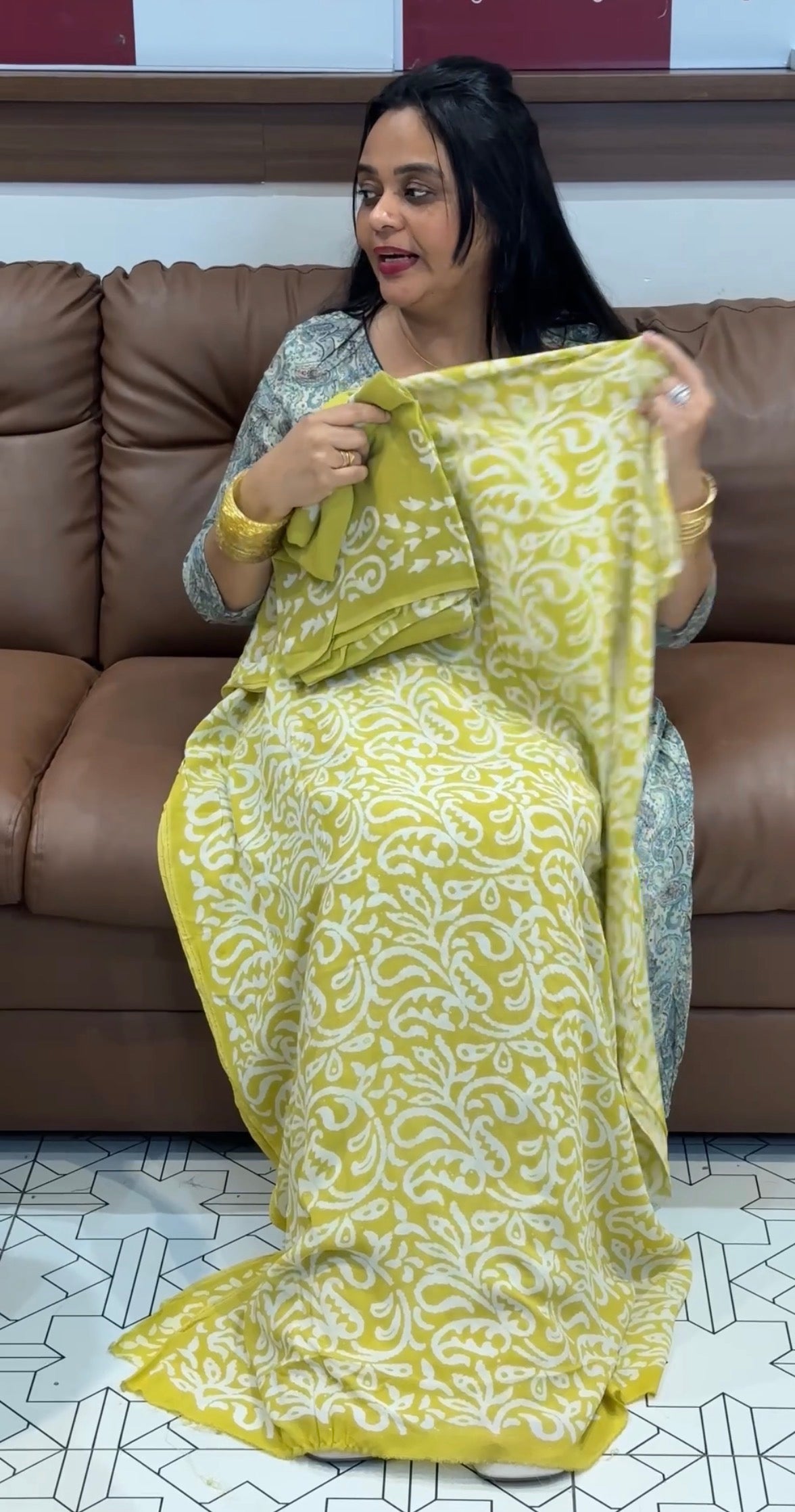 OFFER SALES UNSTITCHED SALWAR SUITS - IHA 34973