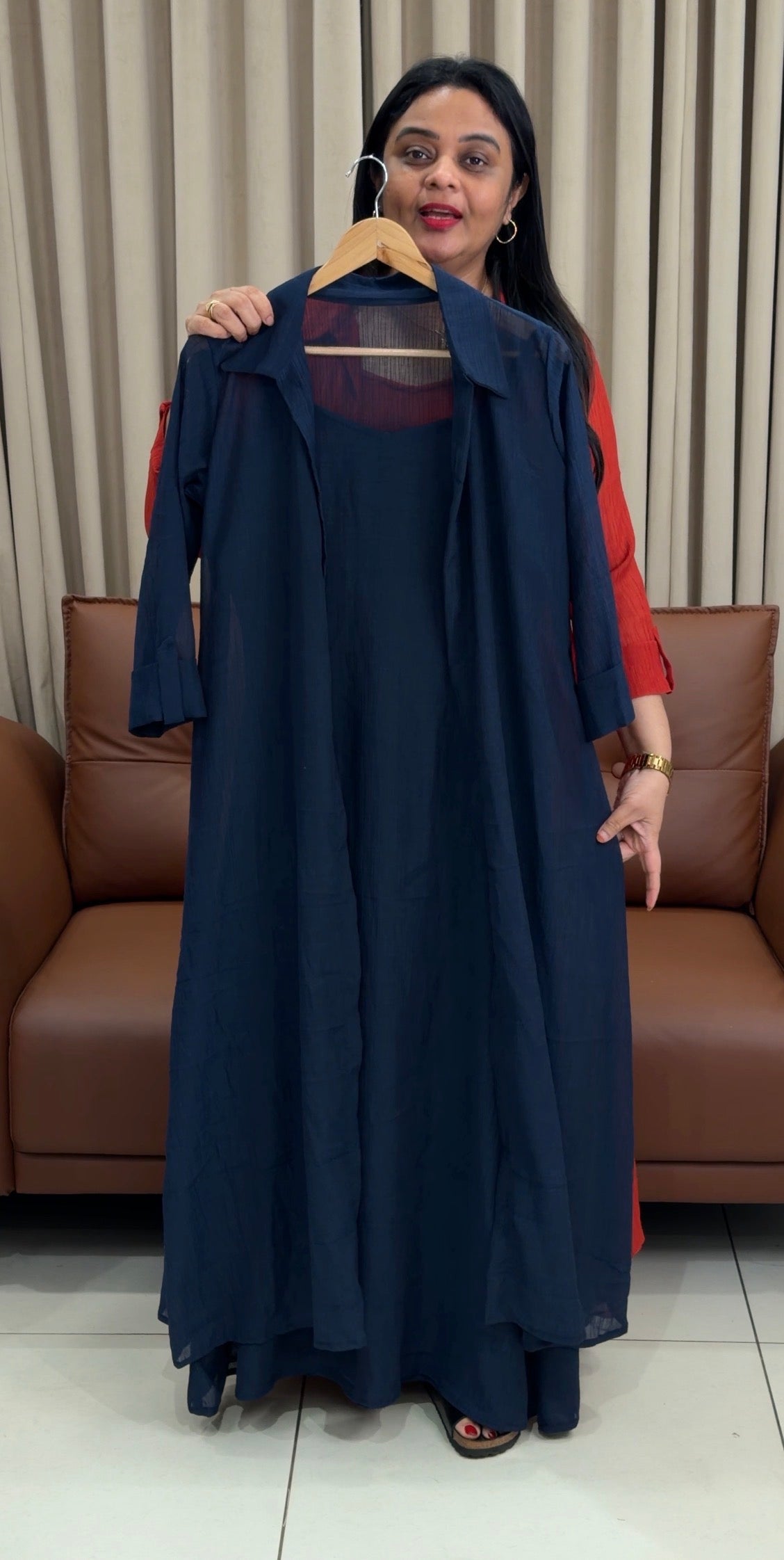 IHA'S IN-HOUSE MUL CRUSHED TOP AND JACKETS - IHA 34249