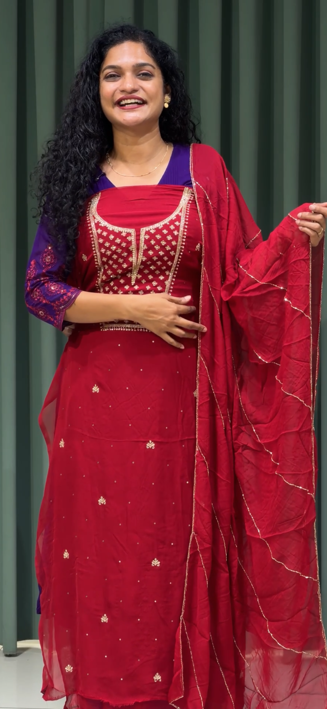 GEORGETTE UNSTITCHED SALWAR SALWAR SUITS - IHA 33711
