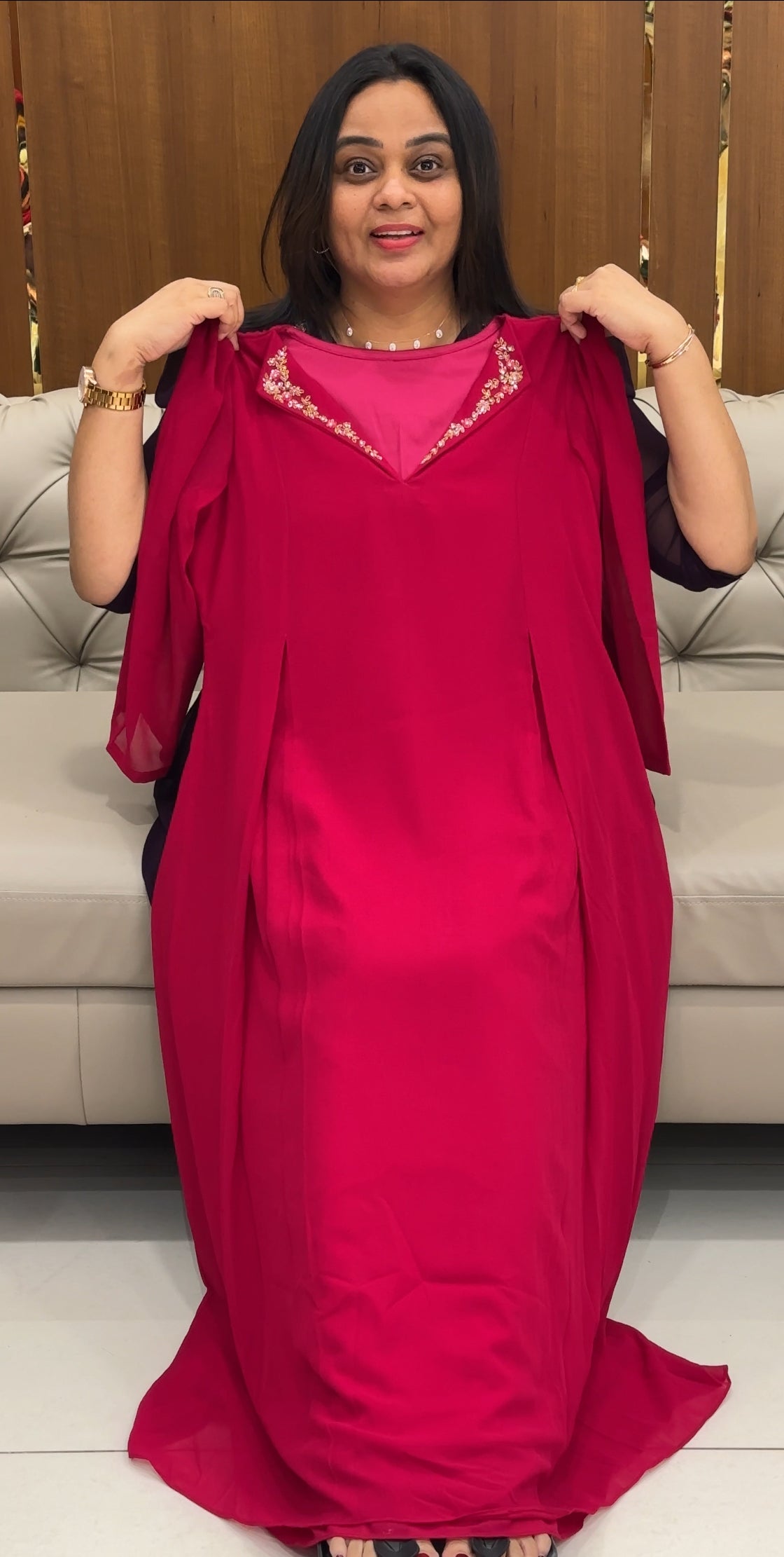 IHA'S IN-HOUSE HAND WORKED ALINE TOPS - IHA 28228