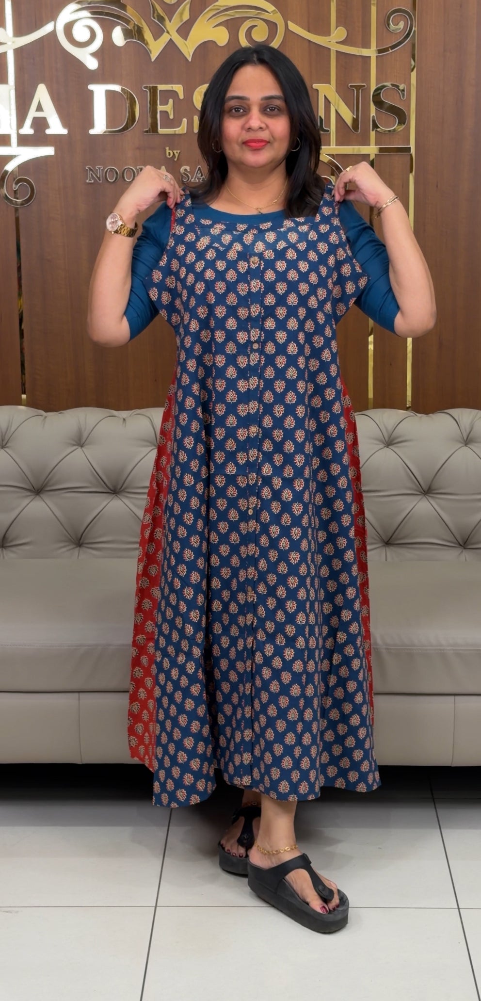 IHA'S IN-HOUSE PRINTED TOPS - IHA 29727