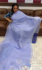 SOFT ORGANZA SAREES - IHA 18600