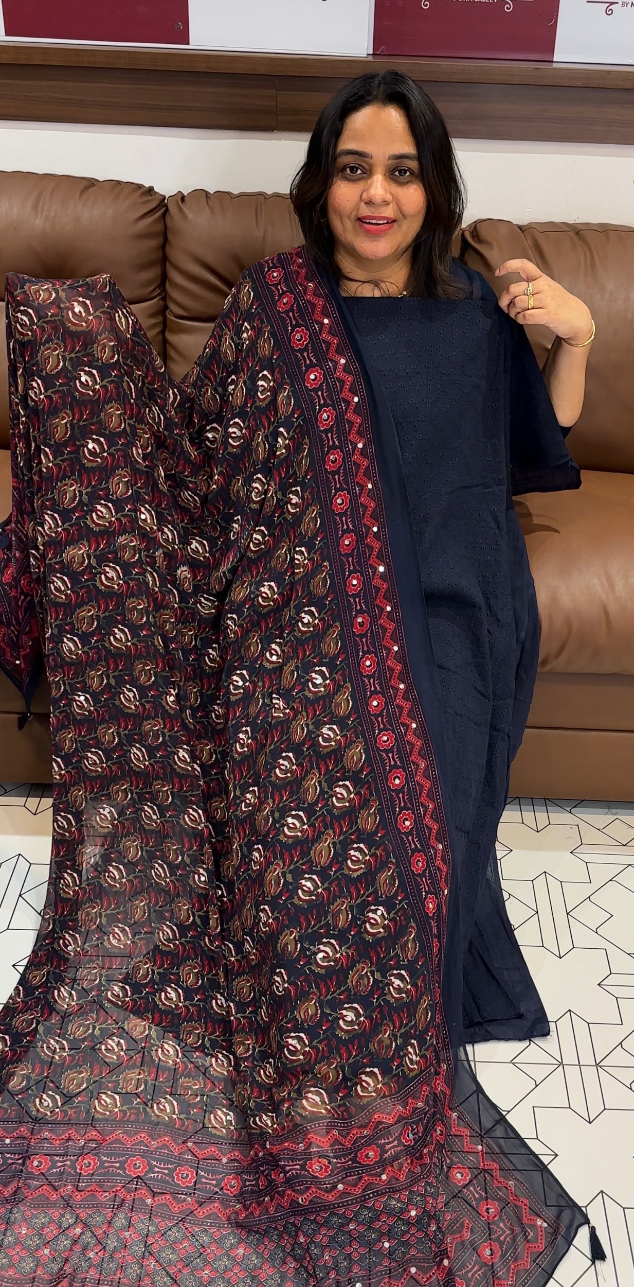 COTTON HAKOBA UNSTITCHED SALWAR SUITS - IHA 27958