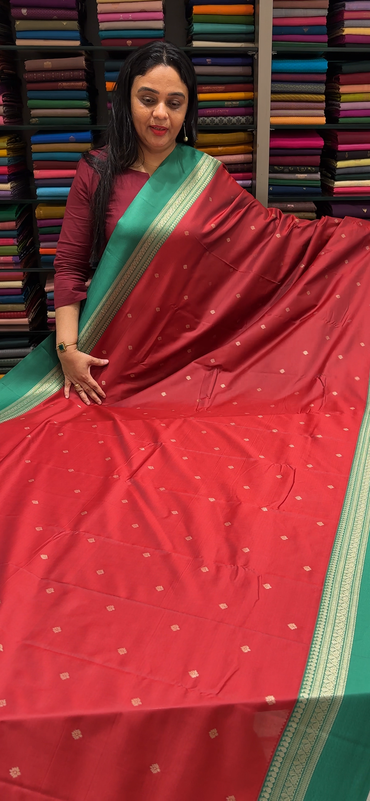 SEMI SOFT SILK SAREES - IHA 35504
