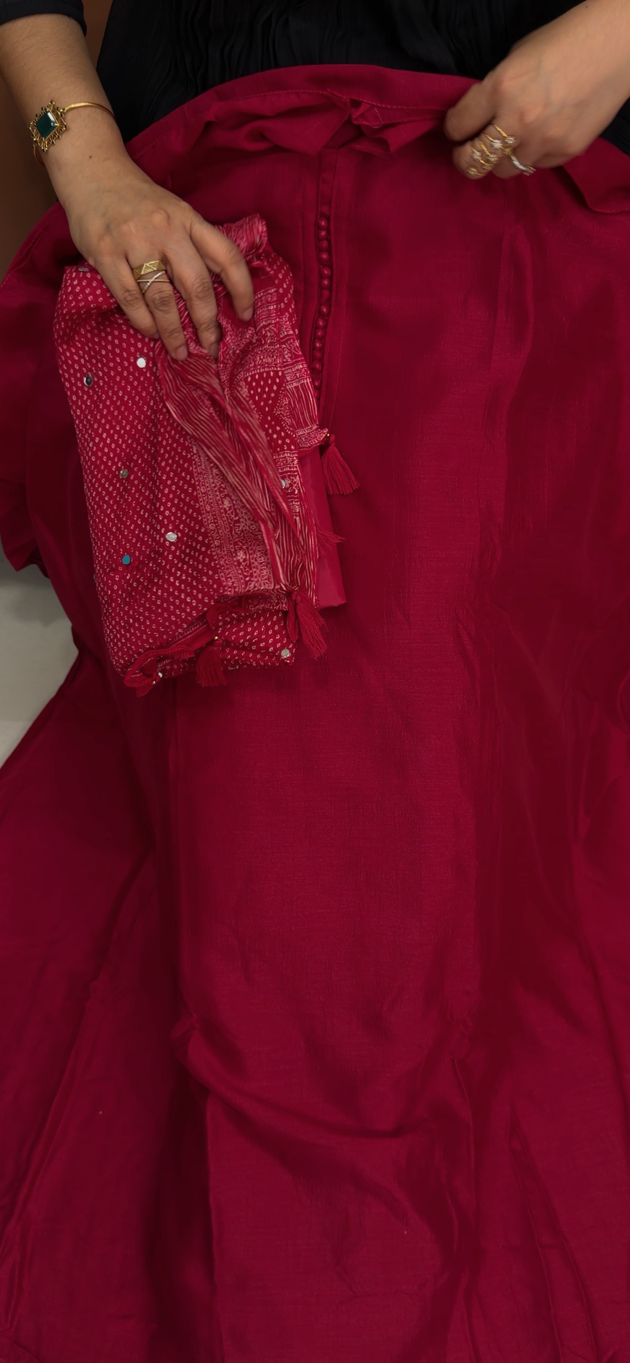 UNSTITCHED SALWAR SUITS - IHA 34036