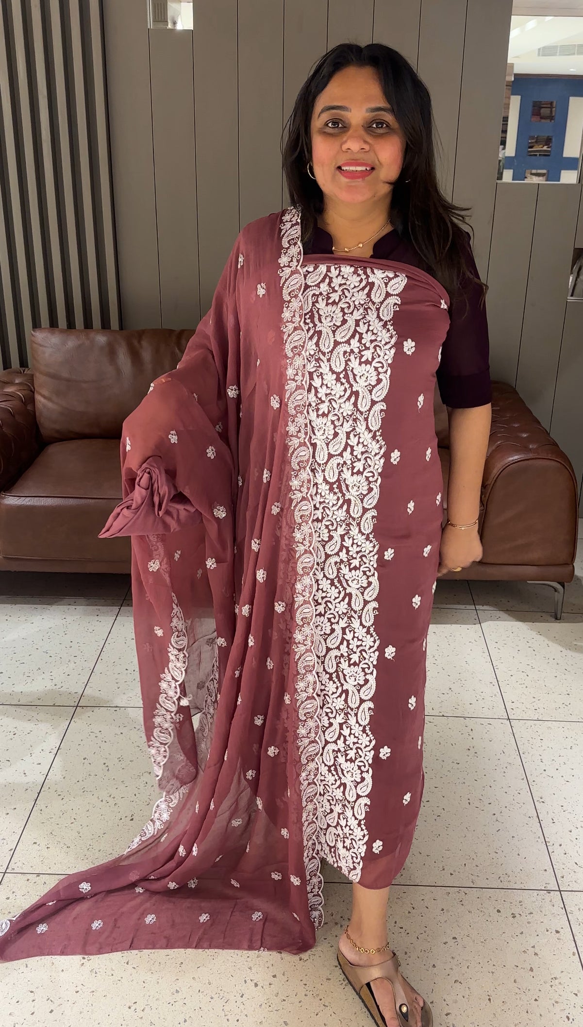 FORWARD LUCKNOWI UNSTITCHED SALWAR SUITS - IHA 27127