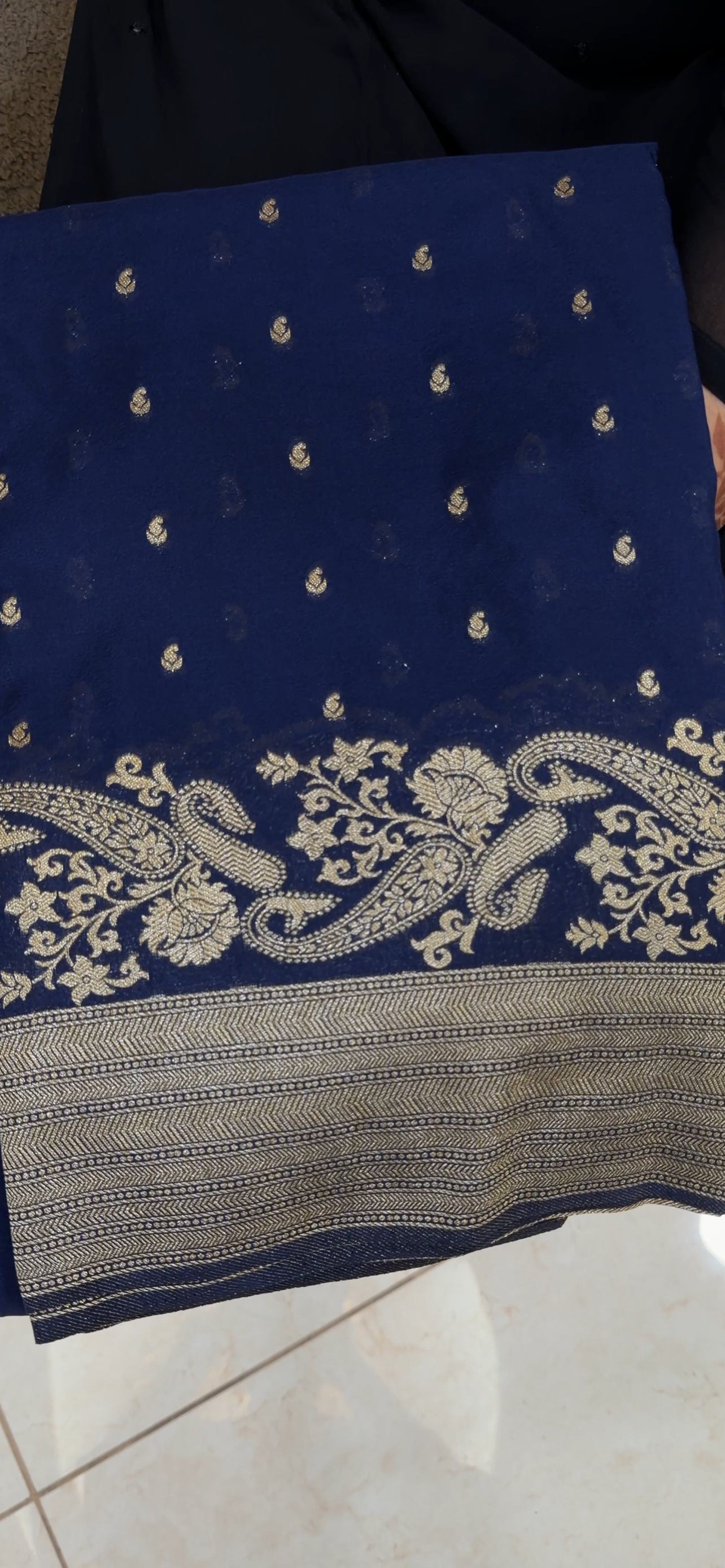 SEMI BANARASI SAREES - IHA 33039
