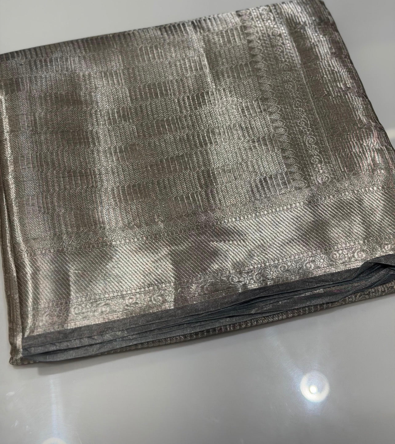 TISSUE BANARASI SAREES - IHA 32063