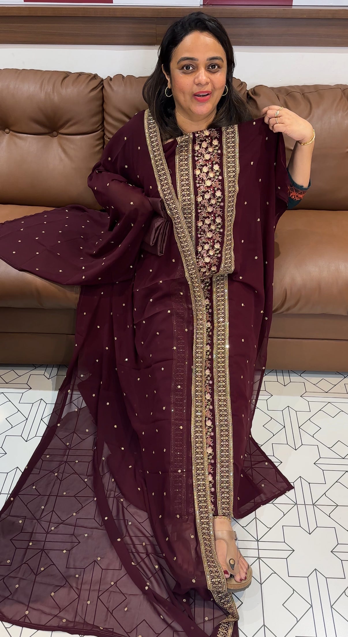 BUDGET BUY UNSTITCHED SALWAR SUITS - IHA 26260