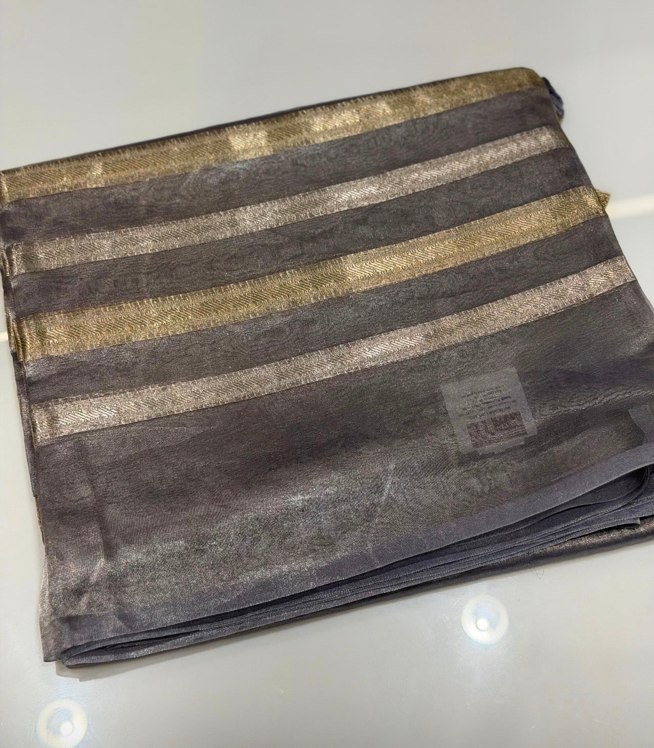 TISSUE BANARASI SAREES - IHA 32063