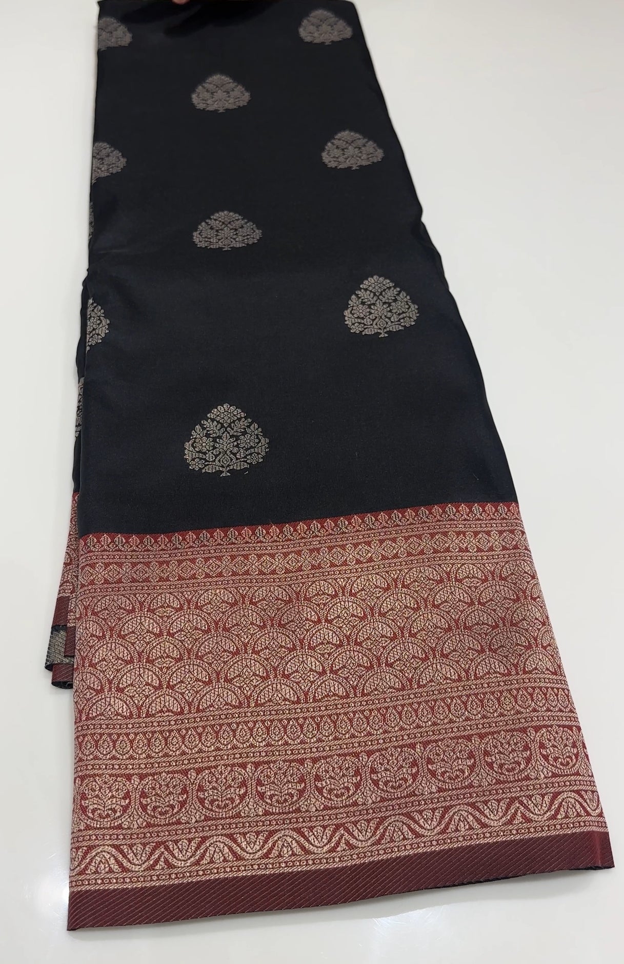 SEMI SOFT SILK SAREE - IHA 16982