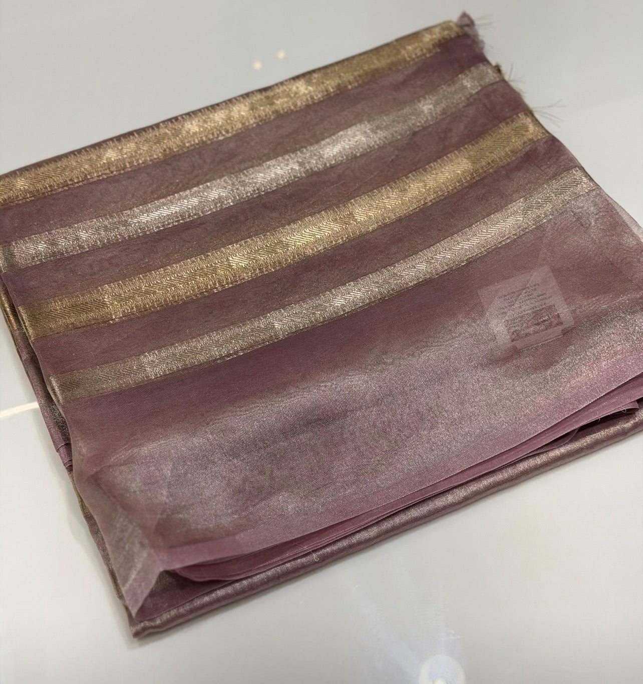 TISSUE BANARASI SAREES - IHA 32063