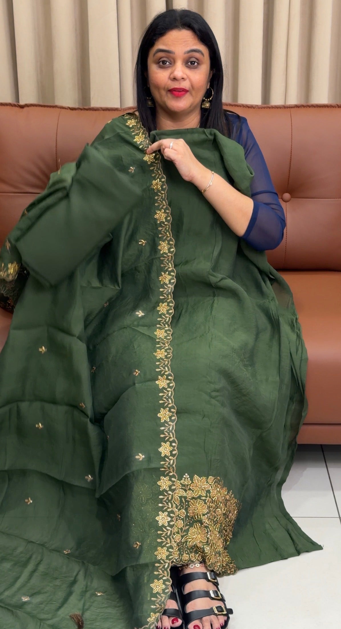 UNSTITCHED SALWAR SUITS - IHA 33964