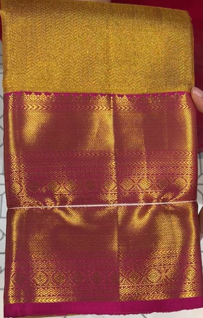 DESIGNER TISSUE KANCHIPURAM SAREES - IHA 18638