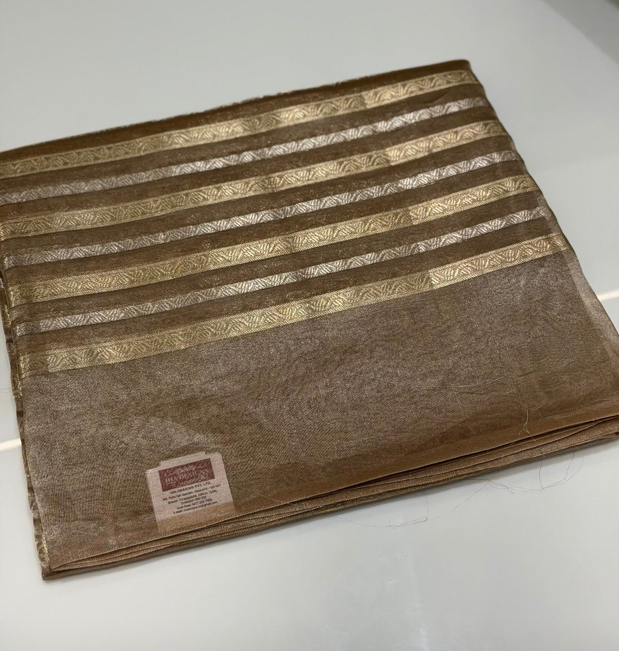 TISSUE BANARASI SAREES - IHA 32063