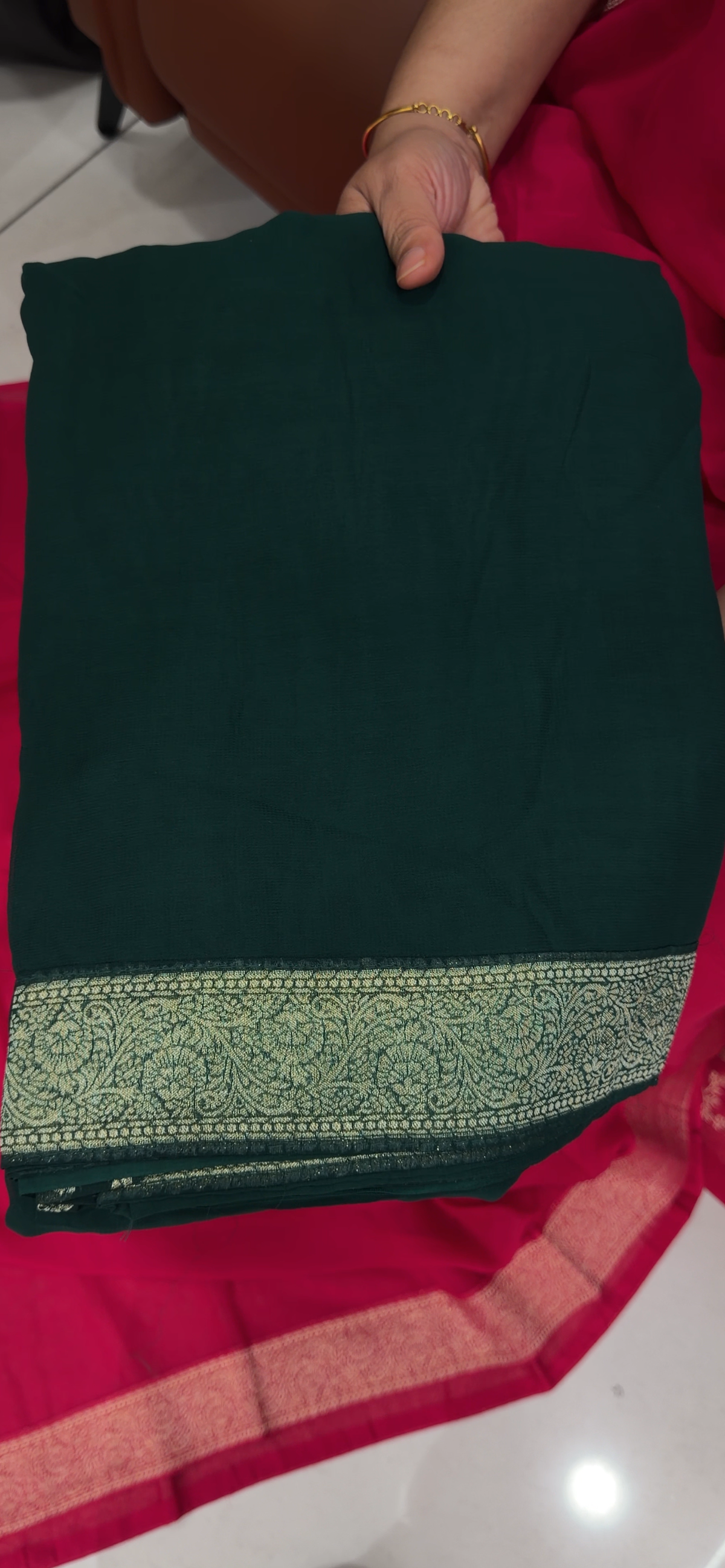 VISCOSE GEORGETTE  SAREES - IHA 35380