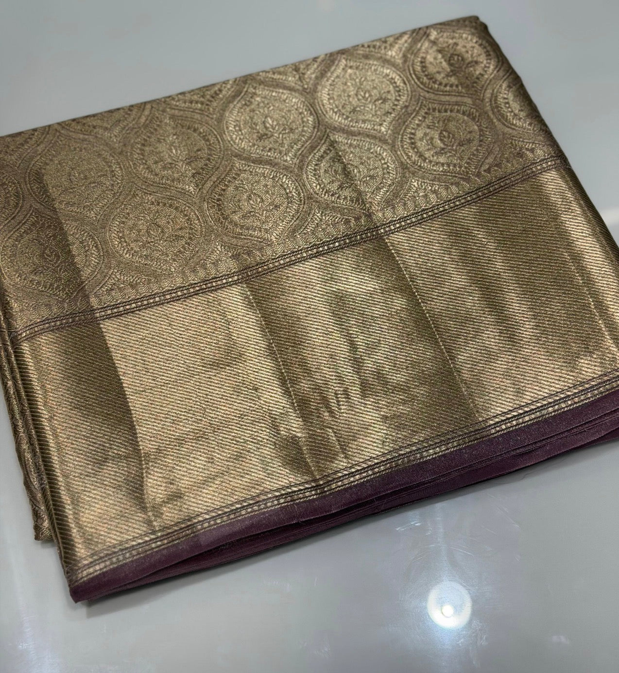 TISSUE BANARASI SAREES - IHA 32063