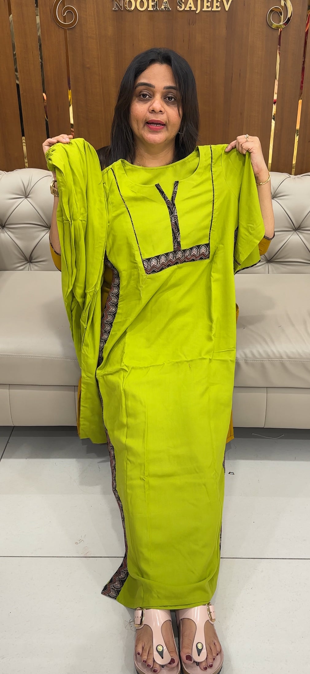 IHA'S IN-HOUSE RAYON TOP AND BOTTOM - IHA 26773