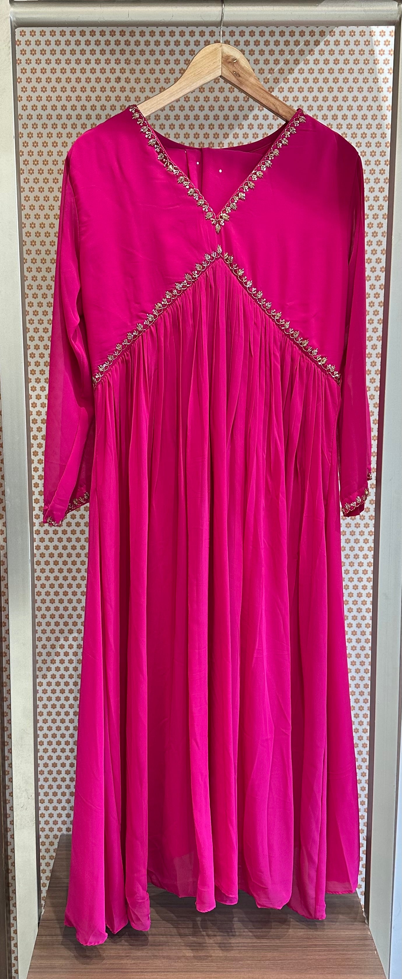 Georgette Handworked Kurtis – Iha Alappuzha Collection – IHA 27135