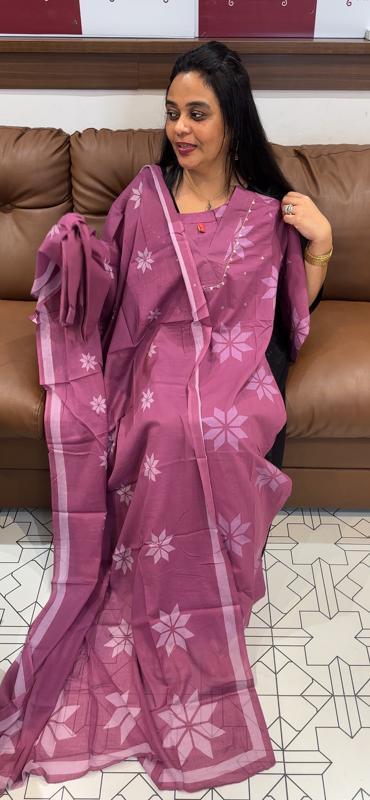 OFFER SALES TOP, BOTTOM AND DUPATTA - IHA 34999