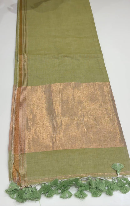 KHADDY COTTON SAREE - IHA 18559