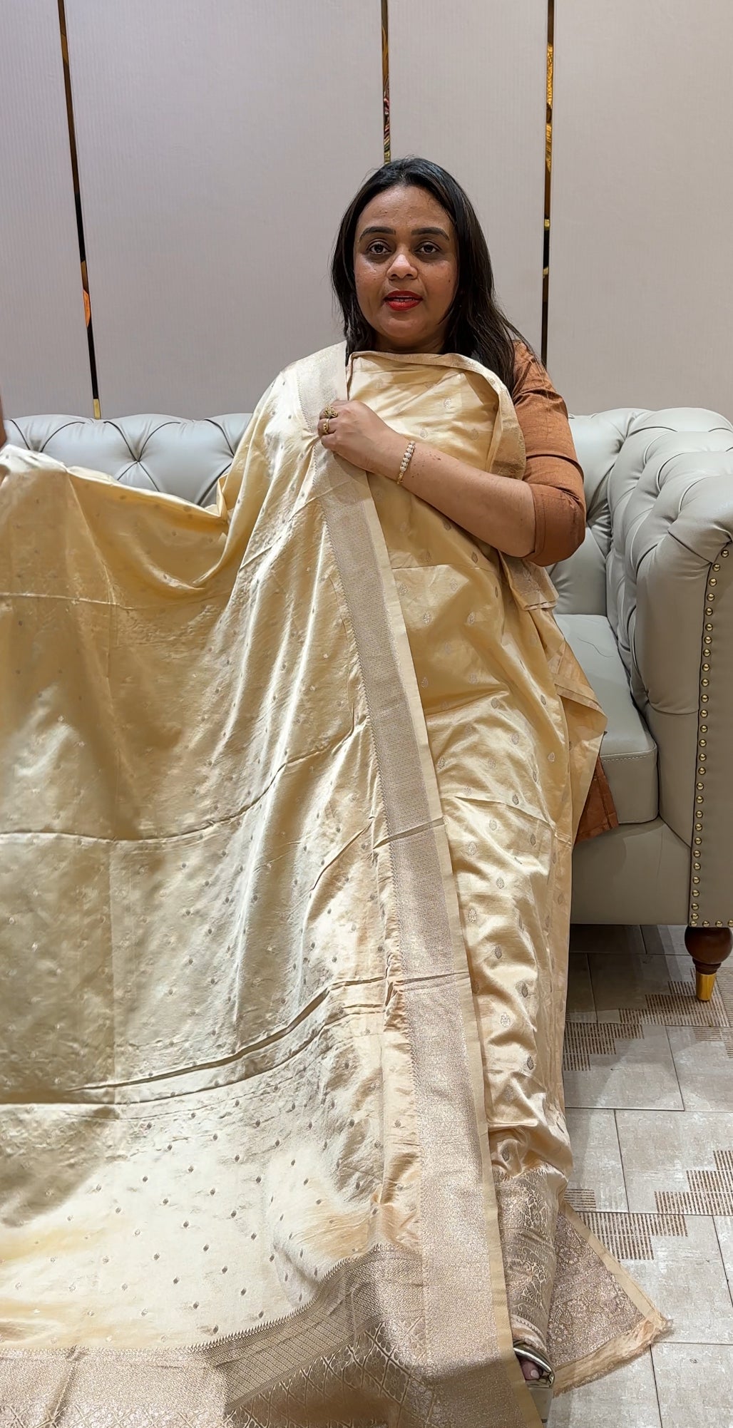 SATIN KATAN UNSTITCHED SALWAR SUITS - IHA 22279