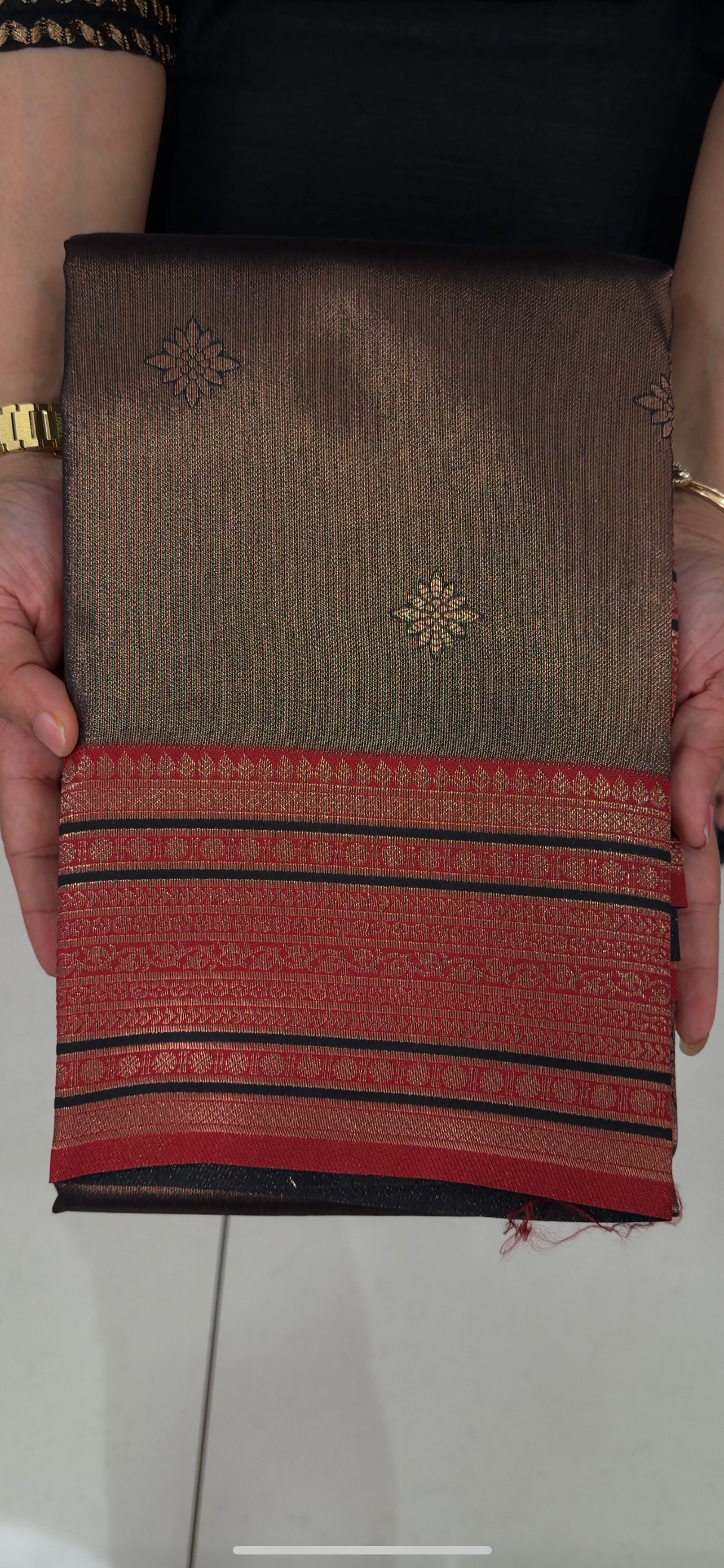 DESIGNER TISSUE SAREES - IHA 29263