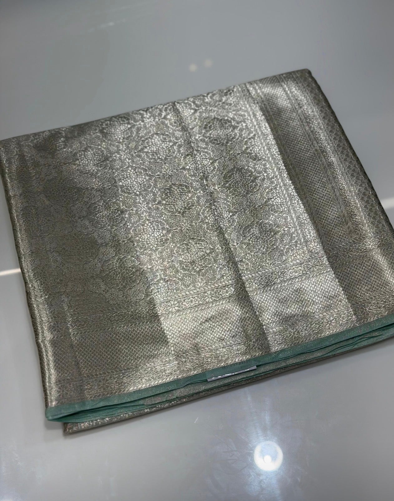 TISSUE BANARASI SAREES - IHA 32063