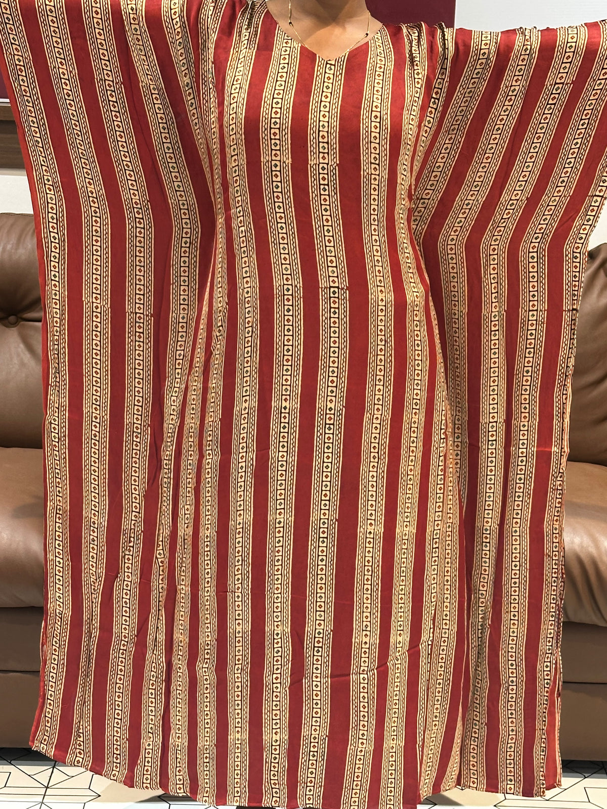 PRINTED KAFTAN TOPS - IHA 35860
