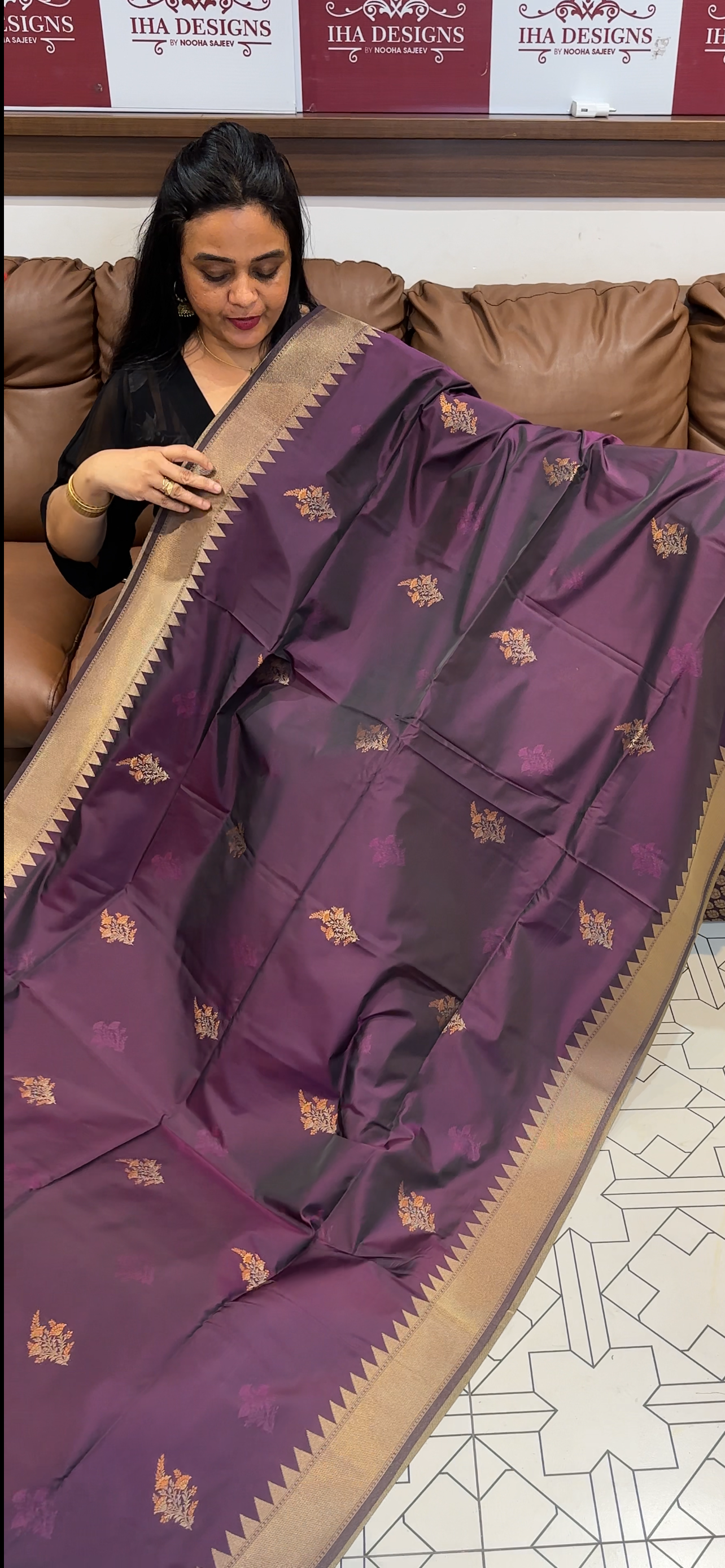 SEMI SOFT SILK SAREES - IHA 35013