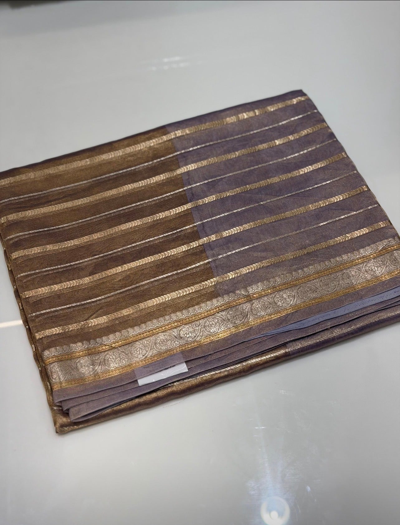 TISSUE BANARASI SAREES - IHA 32063