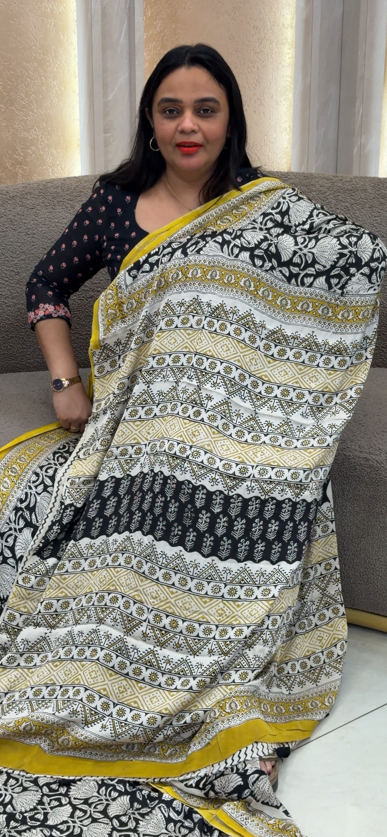 MODAL SILK SAREES - IHA 33379