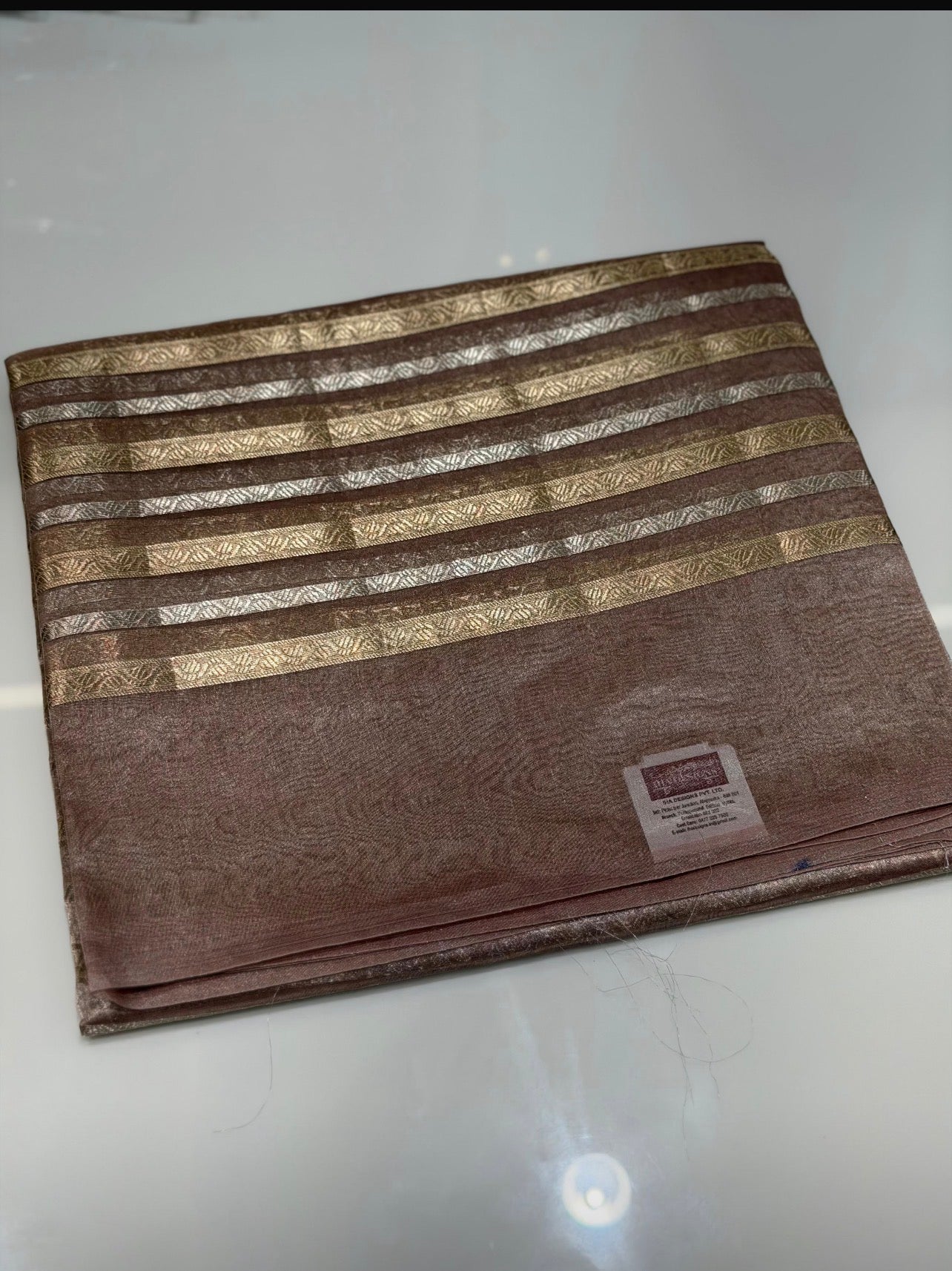 TISSUE BANARASI SAREES - IHA 32063