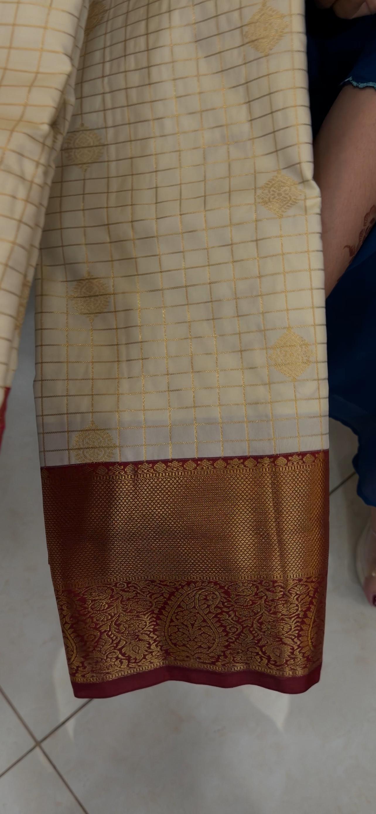 SEMI KANCHIPURAM SAREES -  IHA 33084