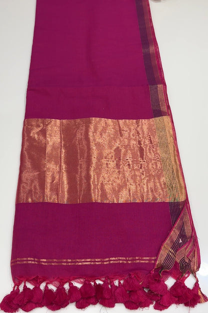 KHADDY COTTON SAREE - IHA 18559