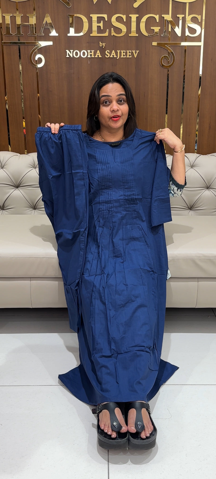 IHA'S IN-HOUSE COTTON TOP AND BOTTOM - IHA 23345
