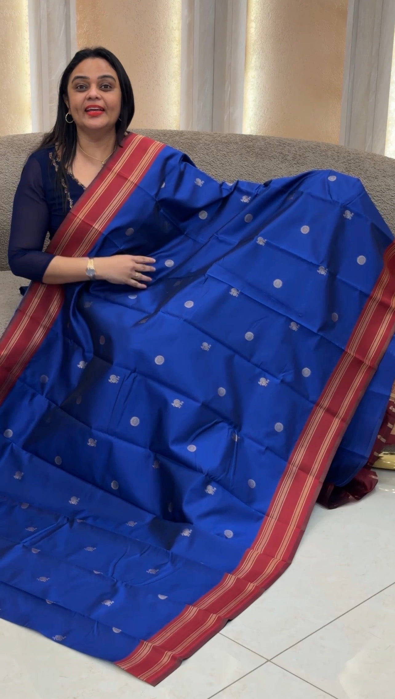SEMI SOFT SILK SAREES - IHA 33387