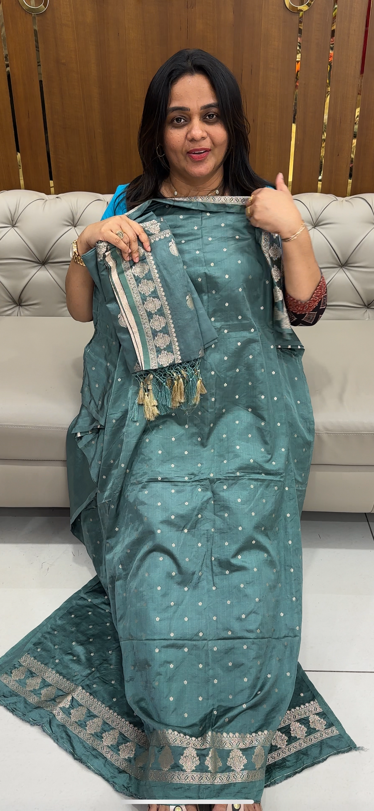 BUDGET BUY UNSTITCHED SALWAR SUITS - IHA 28508