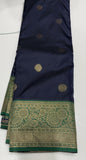 SEMI KANCHIPURAM SAREES - IHA 17198