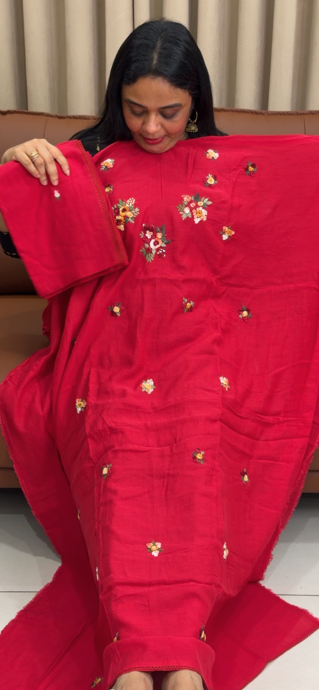 BANARASI MUL UNSTITCHED SALWAR SUITS - IHA 33880
