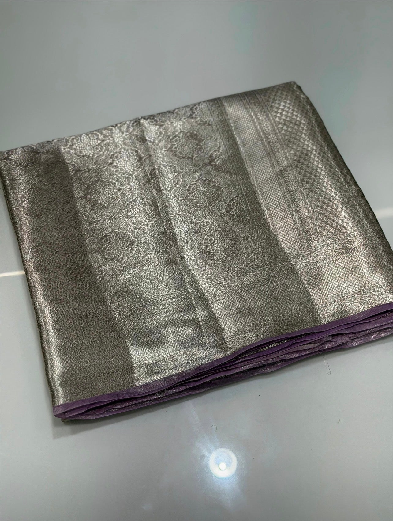 TISSUE BANARASI SAREES - IHA 32063