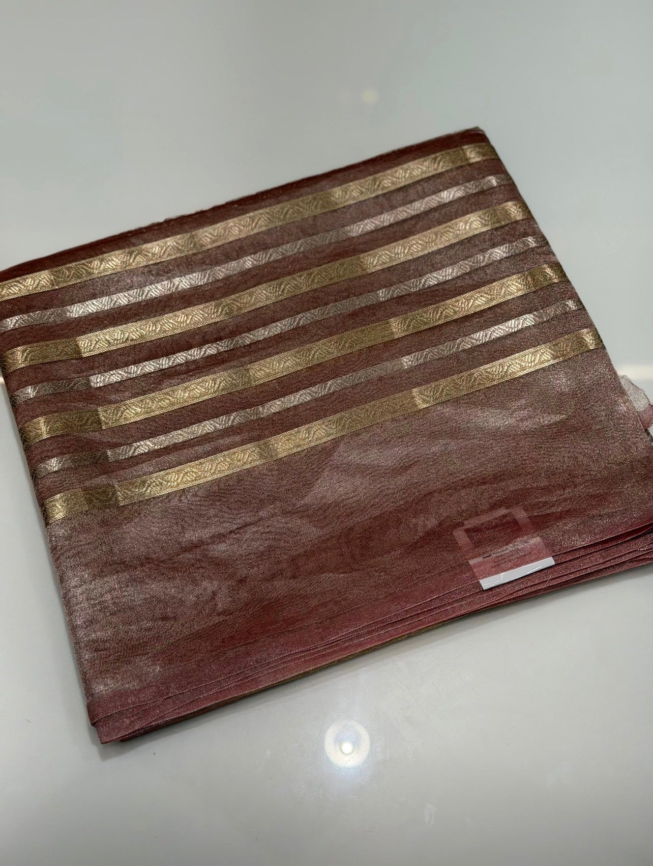 TISSUE BANARASI SAREES - IHA 32063