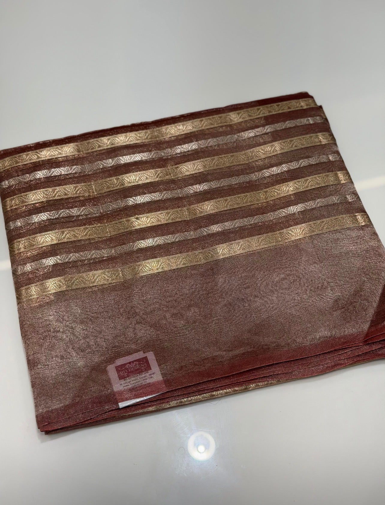 TISSUE BANARASI SAREES - IHA 32063