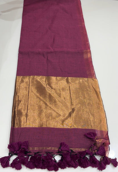 KHADDY COTTON SAREE - IHA 18559