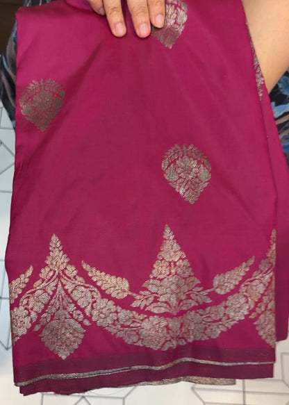 SEMI KATAN SAREES - IHA 18251