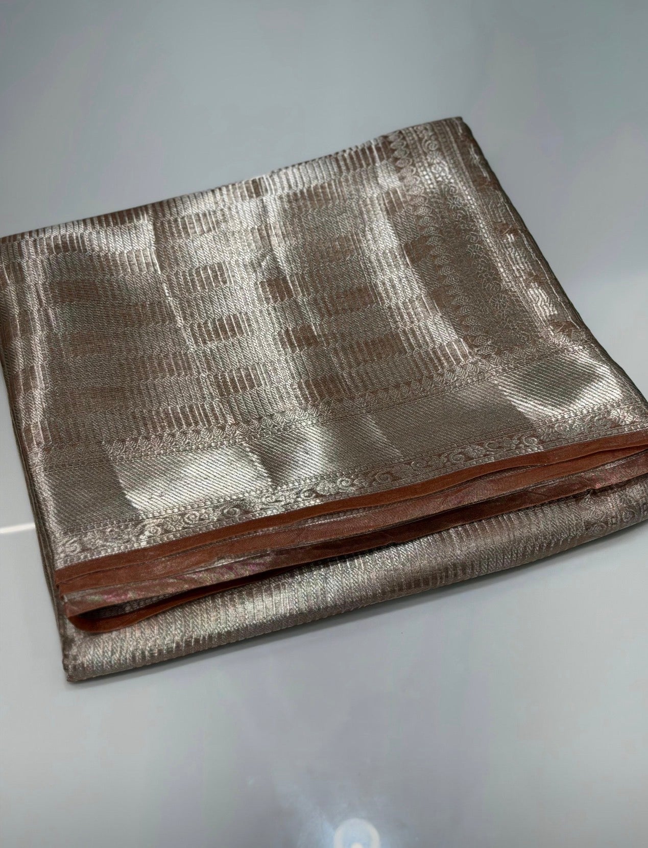 TISSUE BANARASI SAREES - IHA 32063