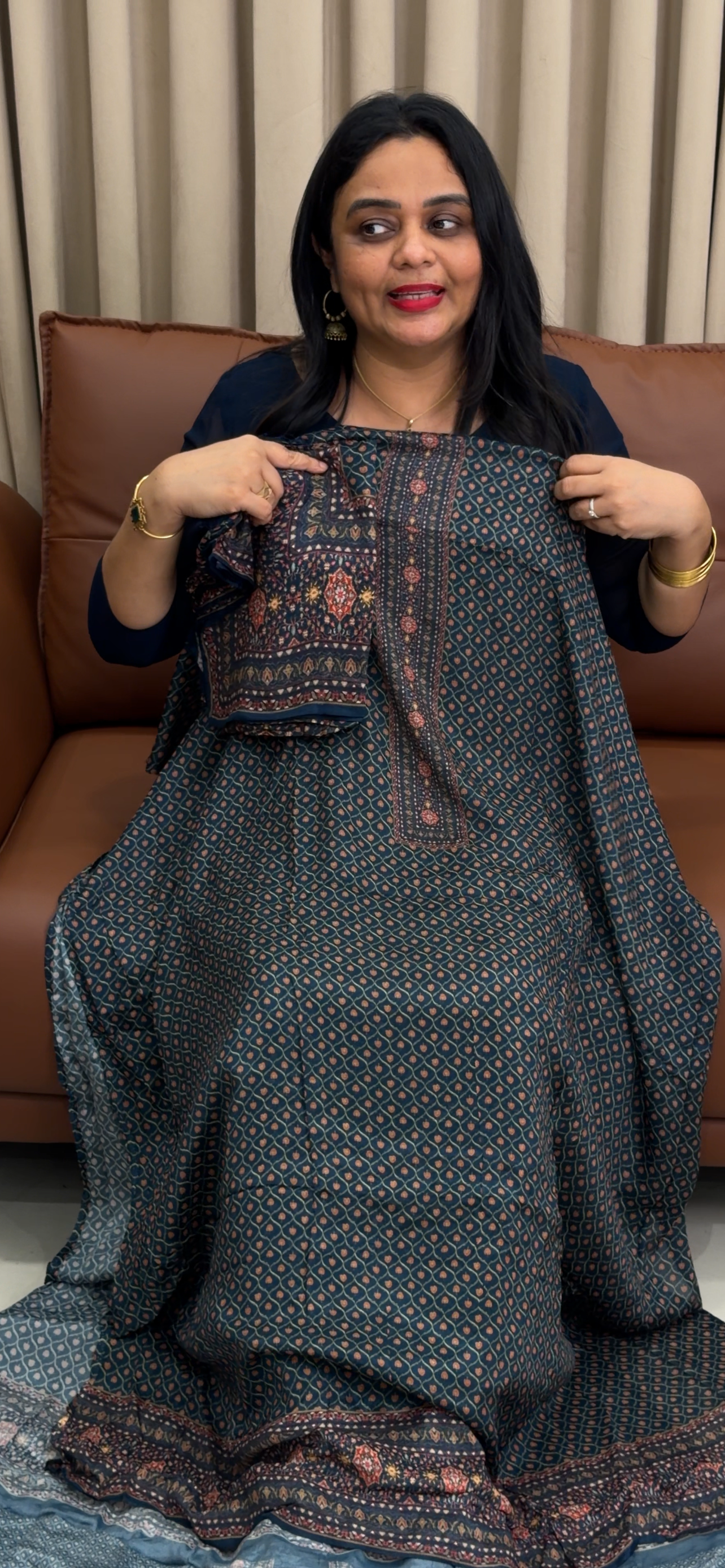 UNSTITCHED SALWAR SUITS - IHA 34141