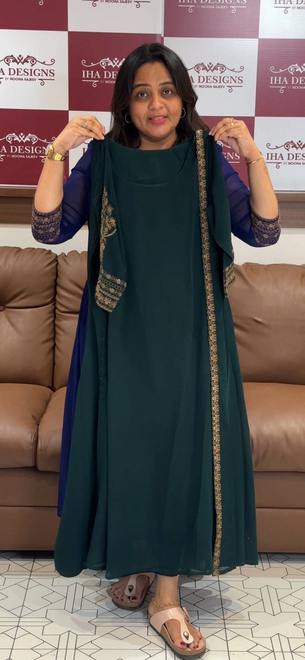 IHA'S IN- HOUSE ALINE TOP AND JACKET- IHA 27651